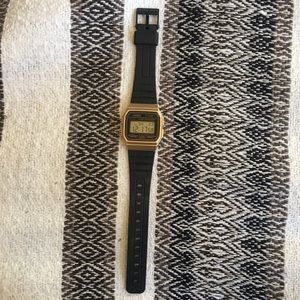 Gold Casio Watch